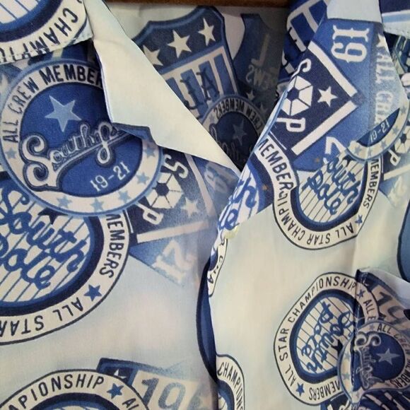 Southpole Vintage Button Down All Star SZ XL Mens Championship - Picture 2 of 7